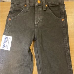 Boy wrangler jean black